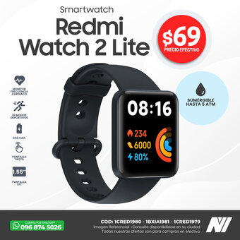 Novicompu Smartwatch Redmi Watch 2 Lite oferta