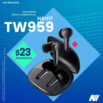 Novicompu Inalámbricos Stereo Auriculares HAYIT TW959 oferta