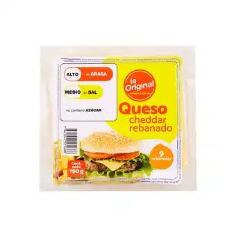 Akí La original queso cheddar rebanado 150g oferta
