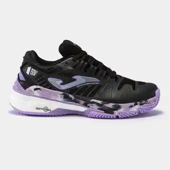 Joma Zapatillas t.slam 23 clay mujer negro morado oferta