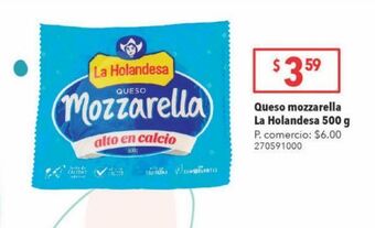 Tia Queso mozzarella la holandesa 500g oferta