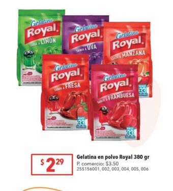 Tia Gelatina en polvo royal 380g oferta
