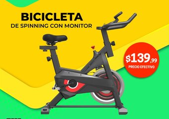 Novicompu BICICLETA DE SPINNING CON MONITOR oferta