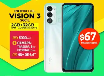 Novicompu INFINIX ITEL VISION 3 S661L 2GB+32GB oferta