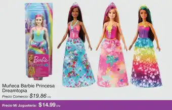 Mi Comisariato Muñeca Barbie Princesa Dreamtopia oferta