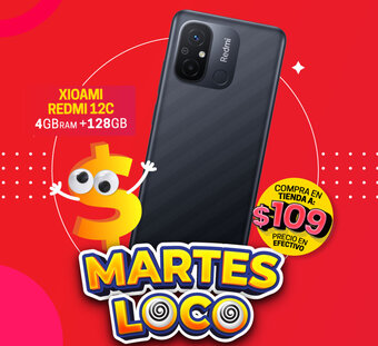 Novicompu XIOAMI REDMI 12C 4GBRAM +128GB oferta