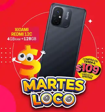Novicompu XIOAMI REDMI 12C 4GBRAM +128GB oferta