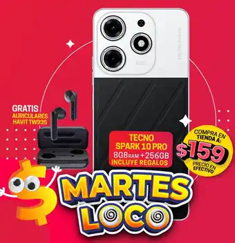 Novicompu TECNO SPARK 10 PRO 8GBRAM +256GB INCLUYE REGALOS oferta