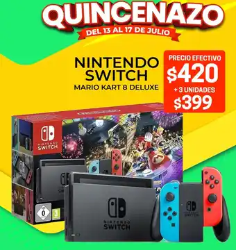 Novicompu NINTENDO SWITCH MARIO KART 8 DELUXE oferta