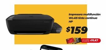 Tia Impresora multifunción wl415 tinta continua hp oferta