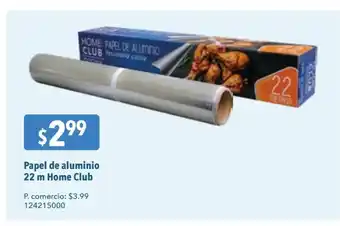 Tia Papel de aluminio 22 m home club oferta