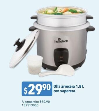 Tia Olla arrocera 1.8 l con vaporera oferta