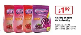 Tia Gelatina en polvo gel’hada 400 g oferta