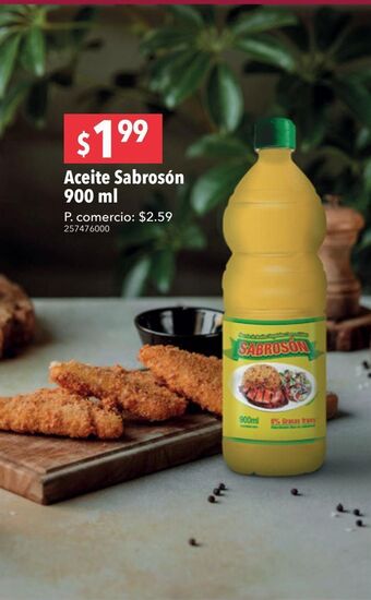Tia Aceite sabrosón 900 ml oferta