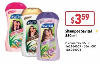 Tia Shampoo savital 550 ml oferta