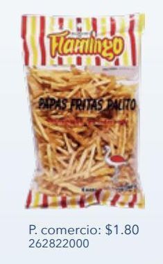Tia Papas fritas flamigo 160 g palito oferta