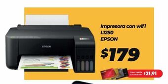 Tia Impresora con wifi l1250 epson oferta