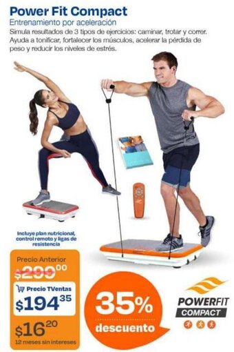 TVentas Power Fit Compact oferta