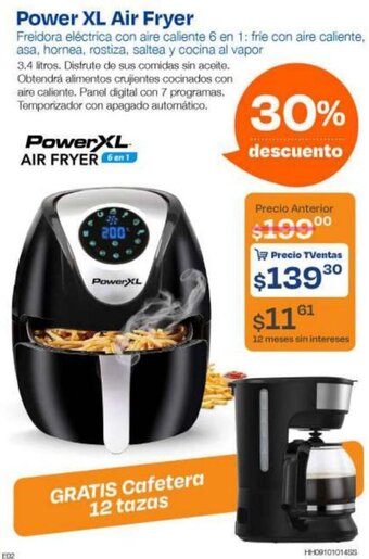 TVentas Power XL Air Fryer oferta