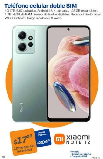 TVentas Teléfono celular doble SIM oferta