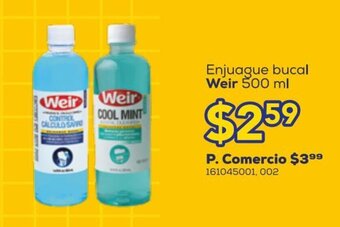 Tia Enjuague bucal Weir 500 ml oferta