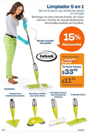 Ewbank Limpiador 5 en 1