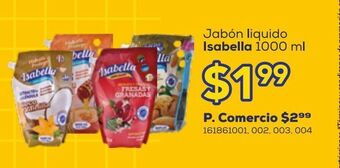 Tia Jabón líquido isabella 1000ml oferta