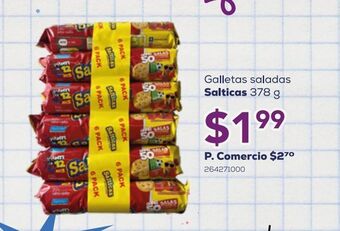 Tia Galletas saladas salticas 378g oferta
