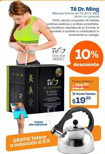TVentas Té Dr. Ming oferta