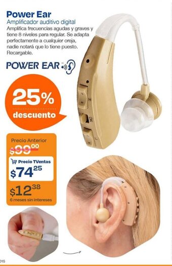 TVentas Power Ear oferta
