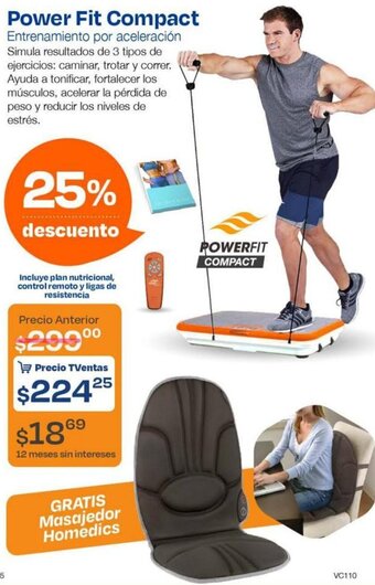 TVentas Power Fit Compact oferta