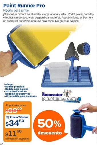 TVentas Paint Runner Pro oferta