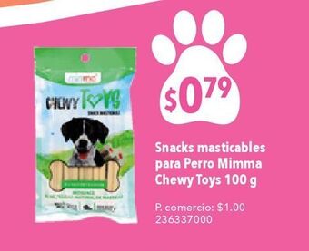 Tia Snacks masticables para perro mimma chewy toys 100g oferta