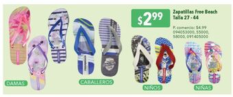 Tia Zapatillas free beach oferta