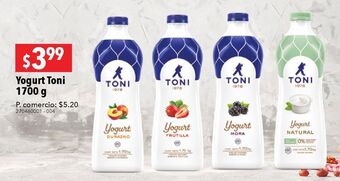Tia Yogurt toni 1700g oferta