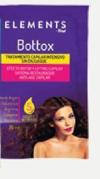 Tia Tratamlento capilar elements by trial sachet 70 ml botox oferta