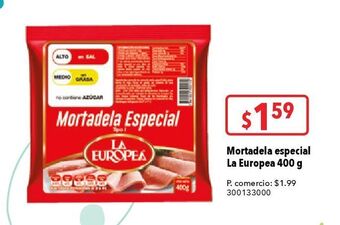 Tia Mortadela especial la europea 400g oferta