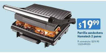 Tia Parrilla sanduchera hometech 2 panes oferta