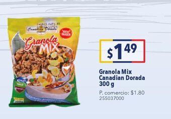 Tia Granola mix canadian dorada 300g oferta