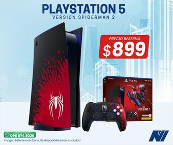 Novicompu SONY PLAYSTATION 5 VERSIÓN SPIDERMAN 2 oferta