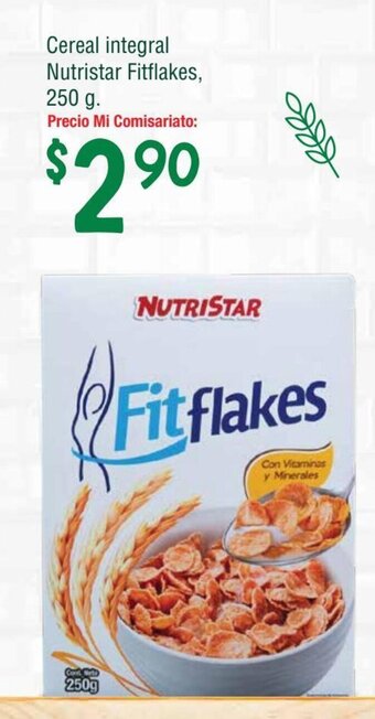 Mi Comisariato Cereal integral Nutristar Fitflakes, 250 g. oferta