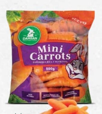 Mi Comisariato Zanahorias mini Damisan, 500 g. oferta