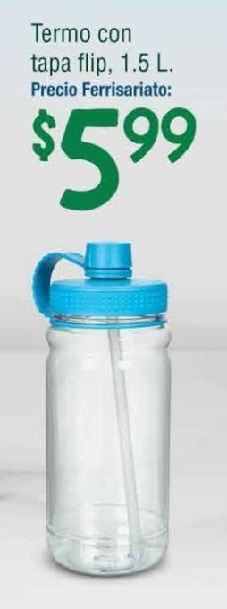 Mi Comisariato Termo con tapa flip, 1.5 L. oferta