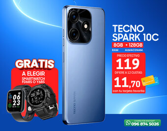 Novicompu TECNO SPARK 10C 8GB + 128GB oferta