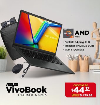 Advance ASUS Vivobook E1404FA-NK206 oferta