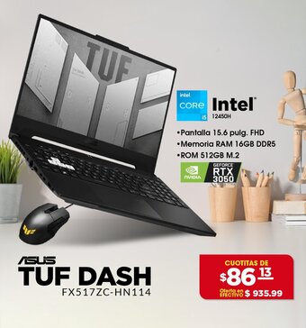 ASUS TUF DASH FX517ZC-HN114