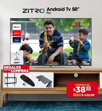 ZITRO Android TV Pro 50"