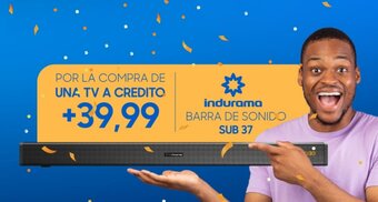 Orve Hogar indurama BARRA DE SONIDO SUB 37 oferta