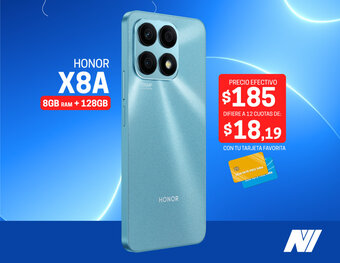 Novicompu HONOR X8A 8GB RAM + 128GB oferta