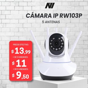 Novicompu CÁMARA IP RW103P 5 ANTENAS oferta